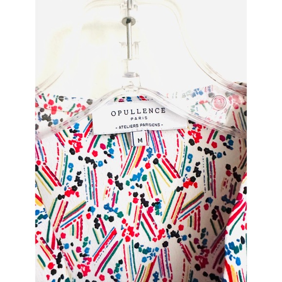 Opullence Paris Colorful Vneck‎ Dress - Picture 6 of 7